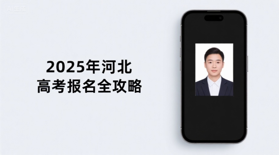 2026河北高考报名必读：证件照要求+全流程指南，一次上传成功！相关示意图1