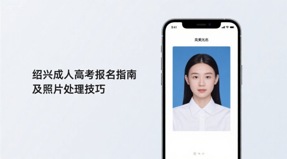 2026浙江成考报名照上传失败？高清证件照制作全攻略相关示意图1