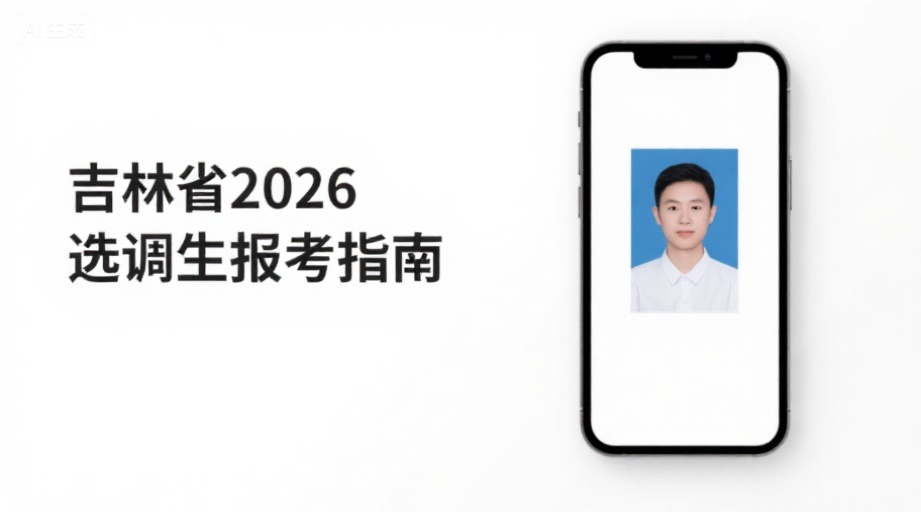 吉林省选调生报名照上传失败？2026届证件照要求详解相关示意图1