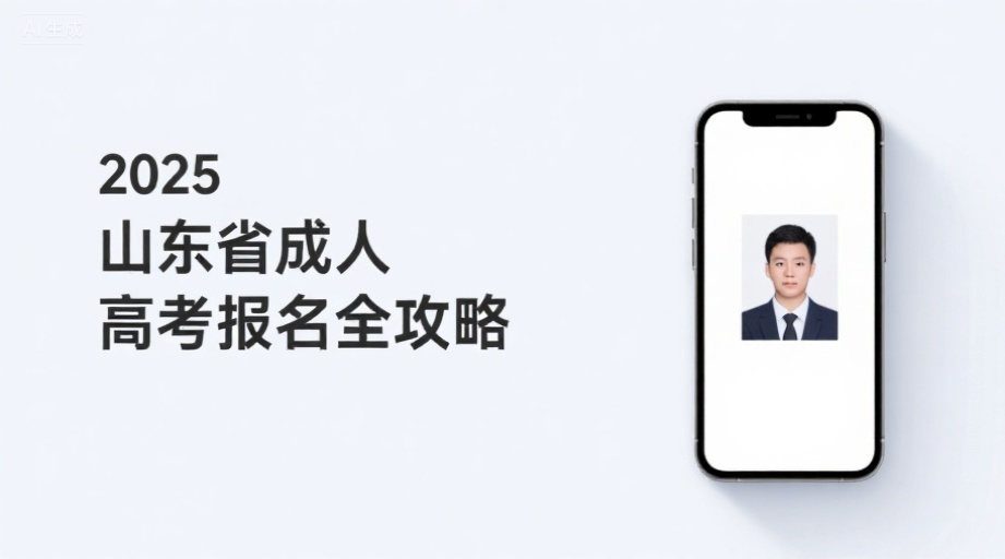 2026山东成考报名照上传必看！一招解决审核难题相关示意图1