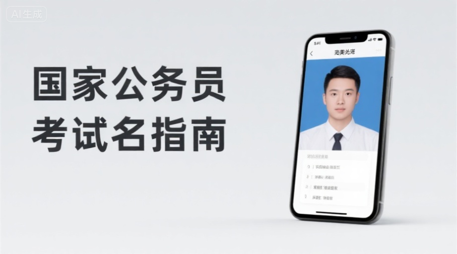 2026国考报名必看！照片上传失败解决攻略+全流程详解相关示意图1