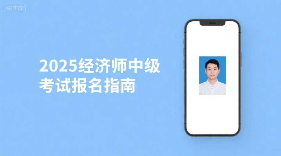 2026经济师中级报名必看：照片上传技巧+全流程解析（附自动审核攻略）相关示意图1