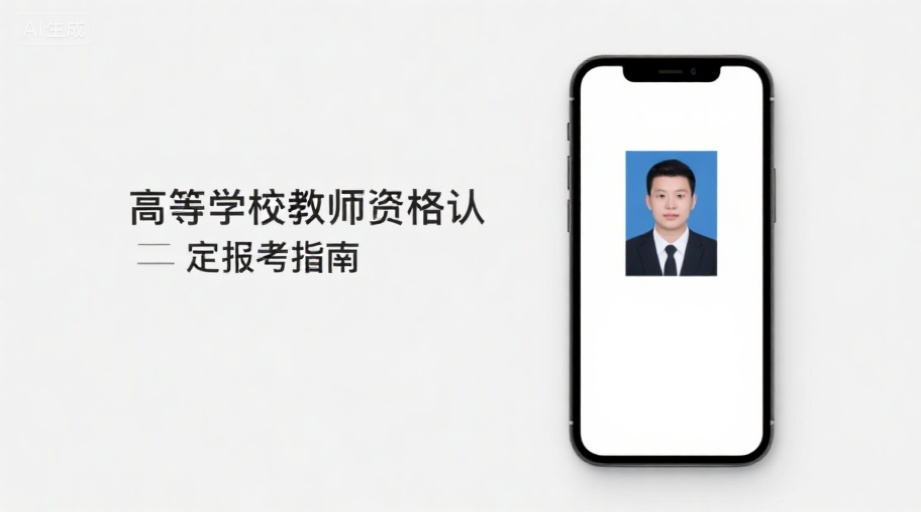 2026高校教资认定报名照全攻略：手机快速上传教程相关示意图1