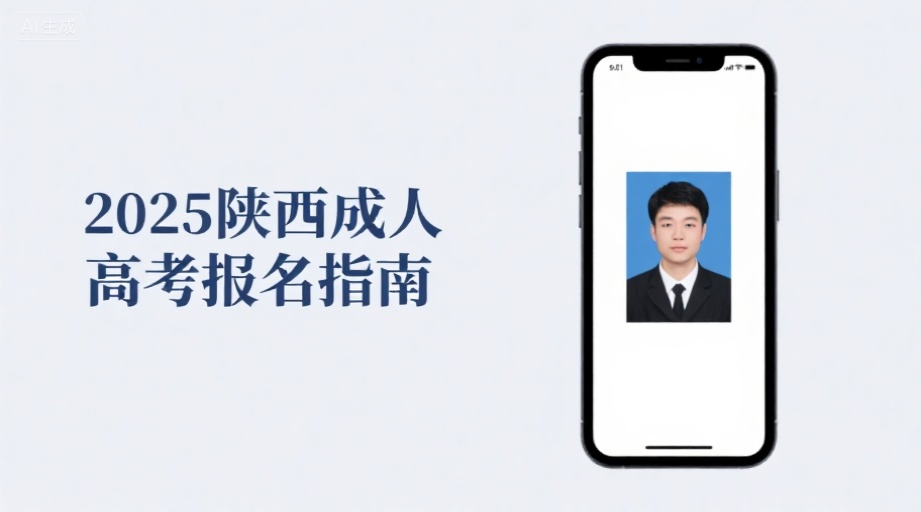 2026陕西成考报名开启！手机搞定证件照上传全攻略相关示意图1