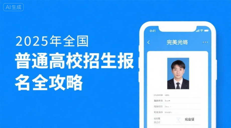 2026高校招生报名照上传总被拒？三步搞定合格证件照！相关示意图1