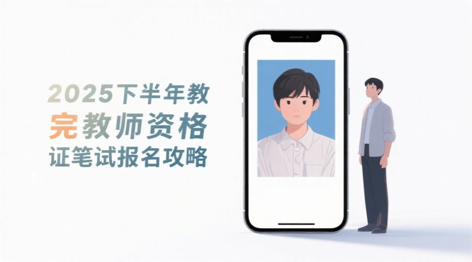 2026教资报名必看！照片上传一次过+全流程避坑指南相关示意图1