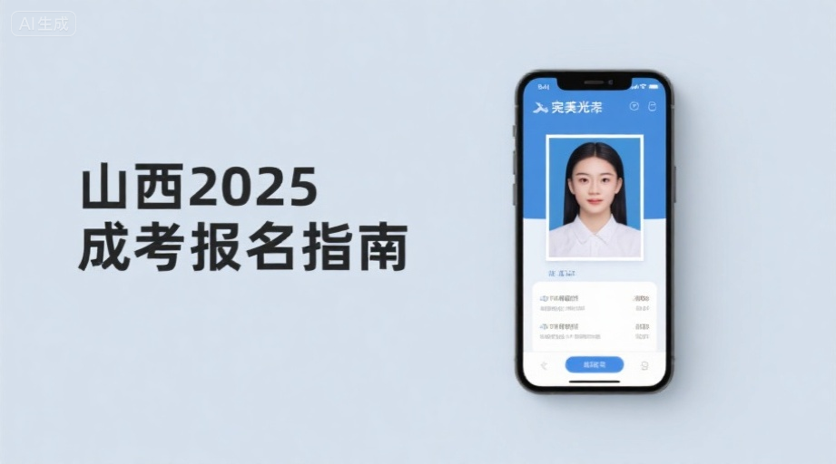 2026山西成人高考报名照上传全攻略，一次通过审核！相关示意图1