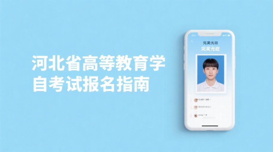 河北自考报名照上传总失败？2026年最全证件照制作攻略来了！相关示意图1