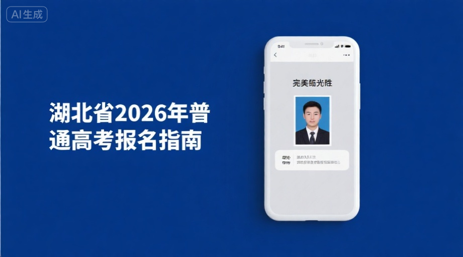 2026湖北高考报名攻略：照片上传失败？手把手教你成功报名相关示意图1