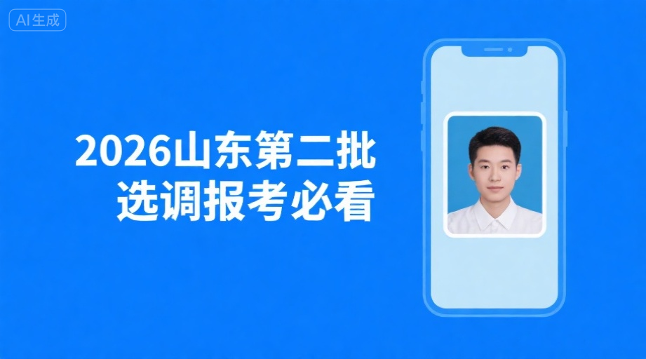 2026山东选调公务员报名攻略：照片上传避坑指南及详细流程解析相关示意图1