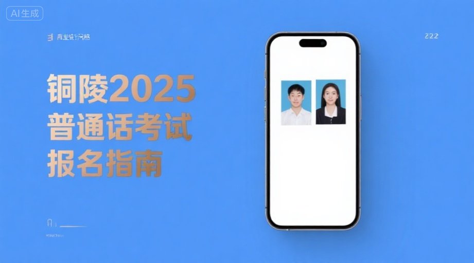 2026铜陵普通话考试报名照上传必过攻略！报名流程全解析相关示意图1