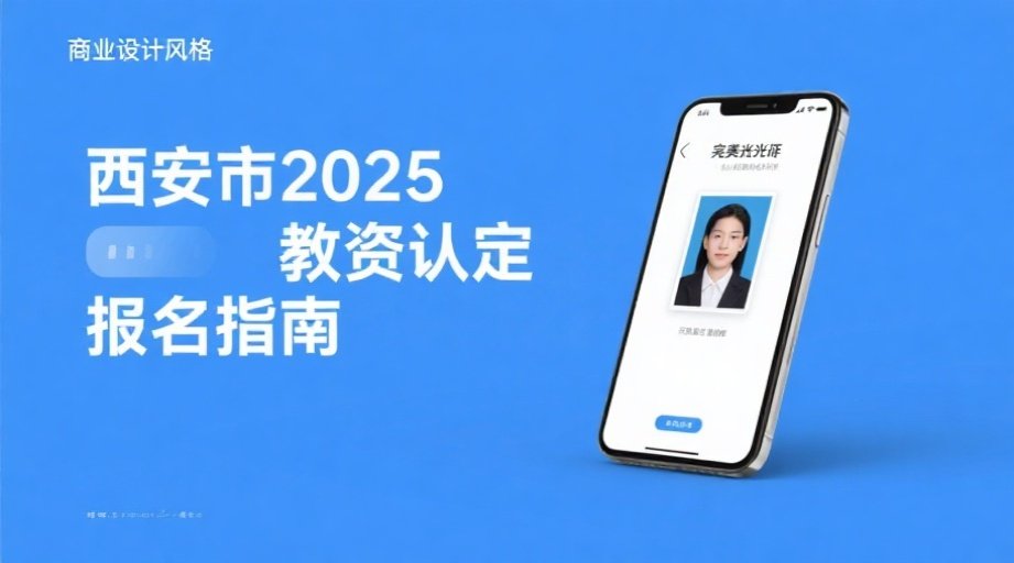 2026西安教资认定必备：证件照上传避坑指南及全流程解析相关示意图1