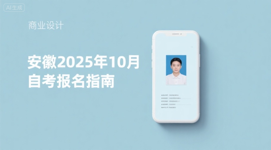 安徽自考报名照总被拒？2026年报名攻略一键解决尺寸难题！相关示意图1