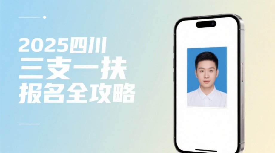 2026四川三支一扶报名照上传必看！详细流程+照片审核避坑指南相关示意图1