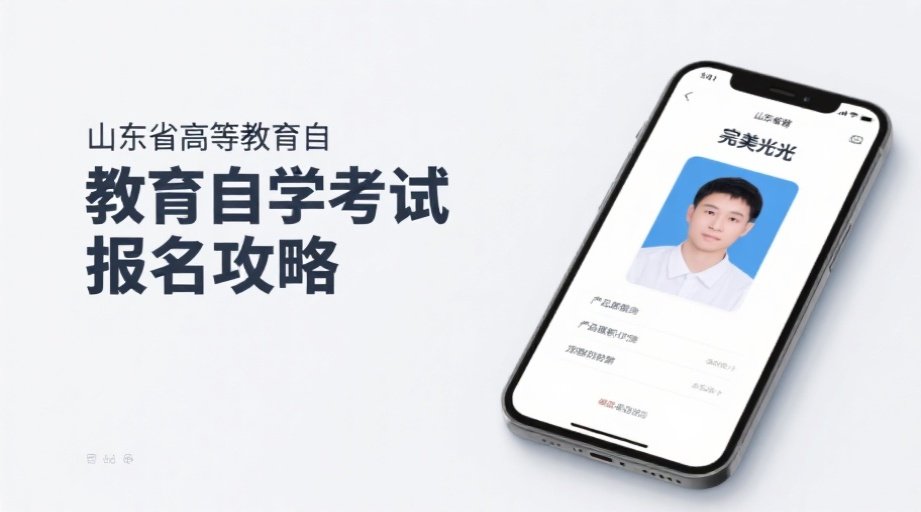 2026山东自考报名照上传总失败？一招教你快速过审！相关示意图1