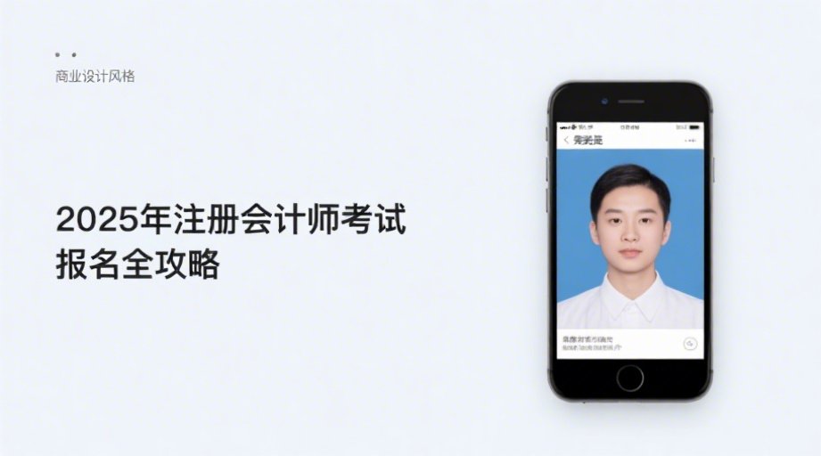 2026注会报名倒计时！照片上传失败？手机3步搞定相关示意图1