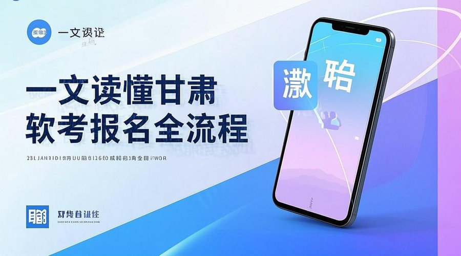 甘肃省2026软考报名全攻略｜时间+入口+证件照制作指南相关示意图1