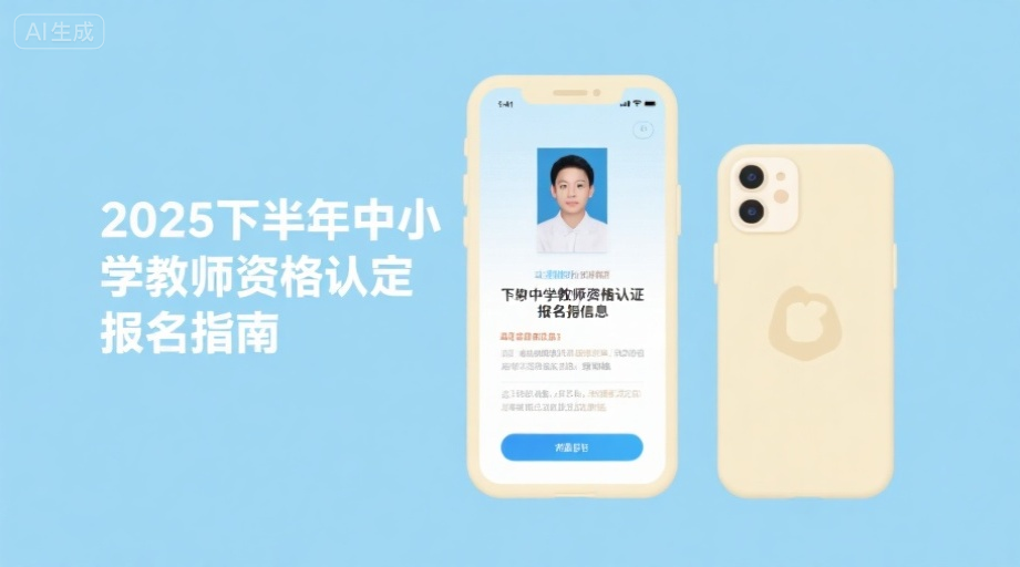 2026下半年教资认定必看！报名照详细要求+全流程图解（附一键制作攻略）相关示意图1