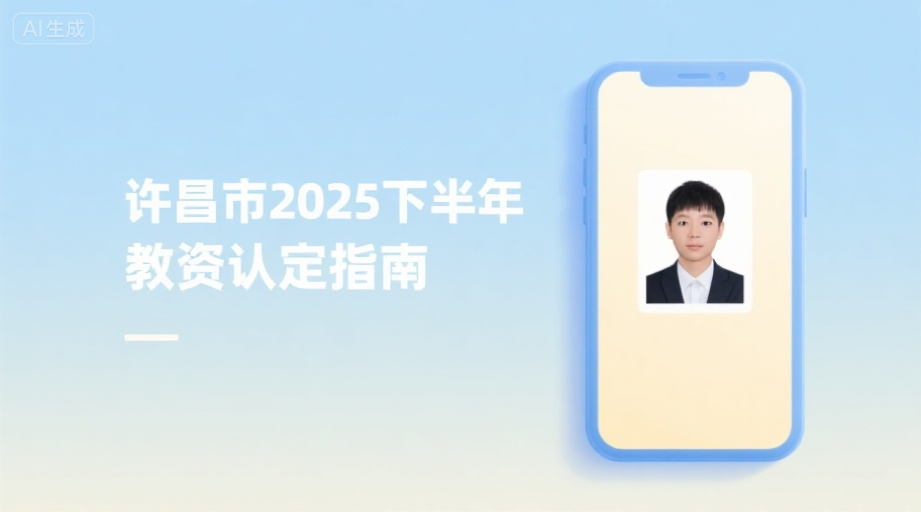 2026教师资格认定报名照一次过审攻略！附详细流程相关示意图1