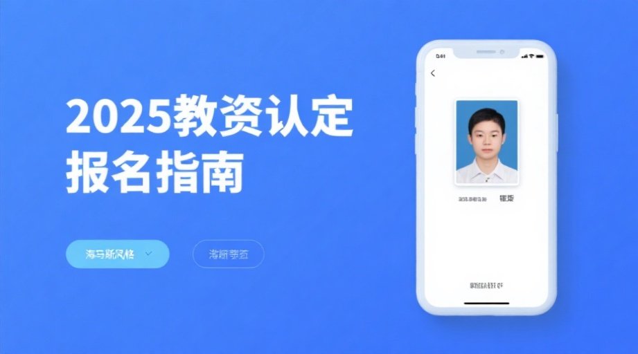 2026教师资格证认定报名攻略：照片要求详解+全流程指南相关示意图1