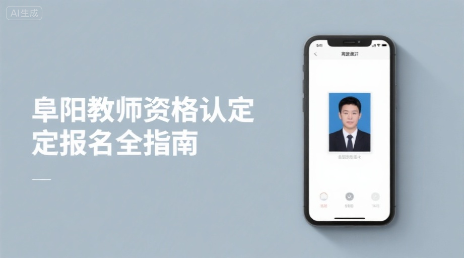 2026阜阳教资认定报名启动！照片要求详解+手机上传攻略相关示意图1