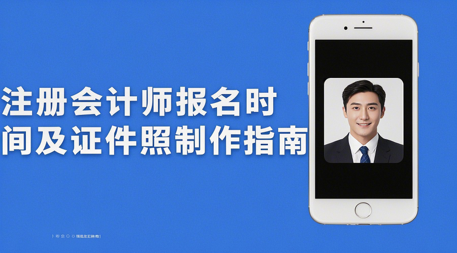 2026注册会计师考试报名攻略：4月8日开抢！证件照制作全指南相关示意图1