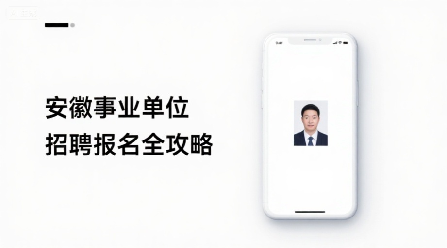 2026亳州宿州事业单位报名照上传不过？1分钟教你搞定审核！相关示意图1