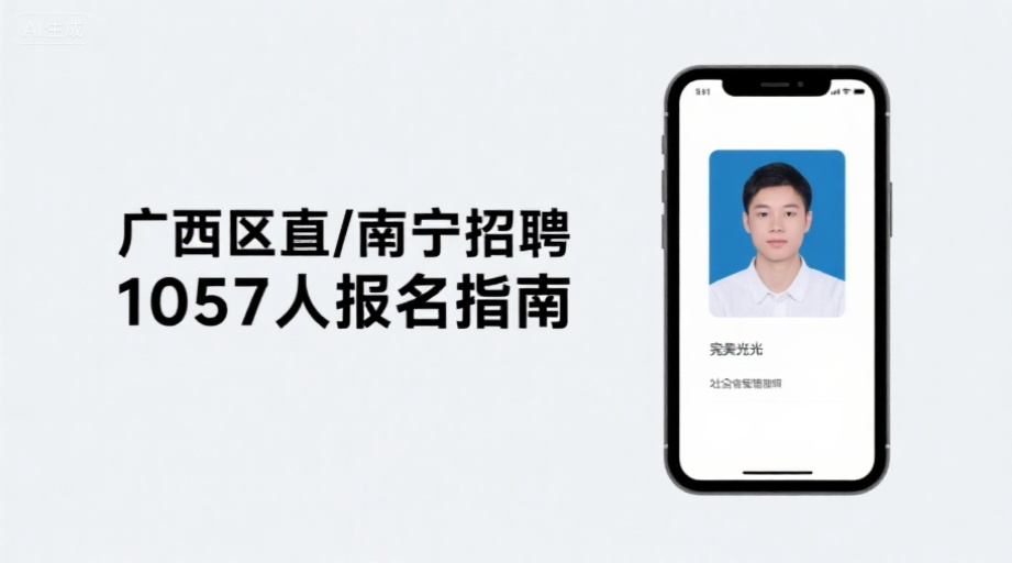 2026广西事业单位报名照秒过攻略！手把手教你搞定审核工具相关示意图1