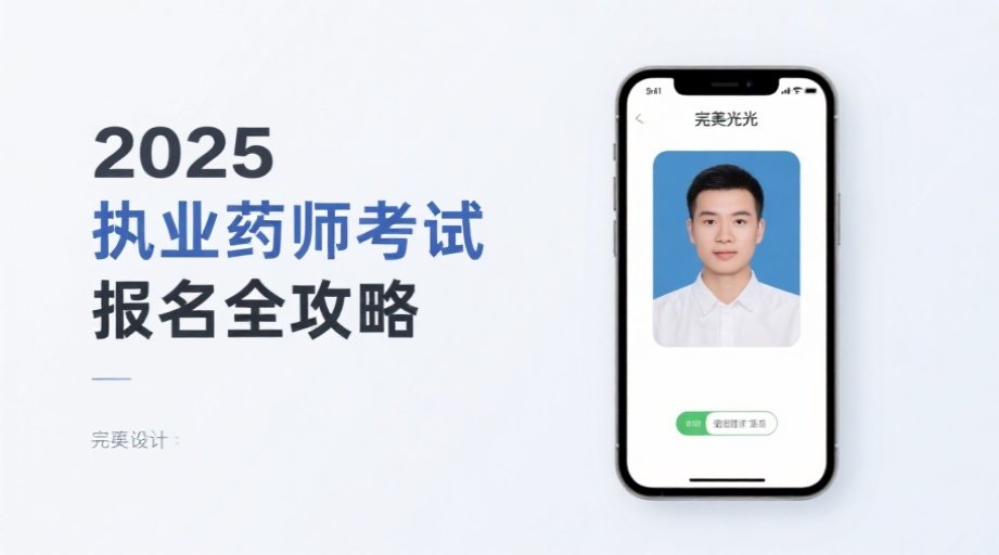 执业药师报名必看！2026年考试时间+照片上传攻略，一次过审不踩雷相关示意图1