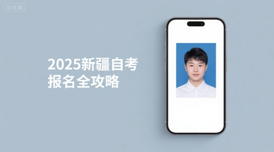 新疆自考报名必看！照片审核避坑指南+全流程解析相关示意图1