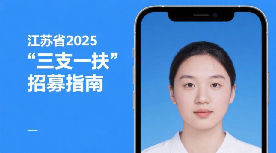 2026江苏三支一扶报名全攻略：照片要求+流程详解相关示意图1