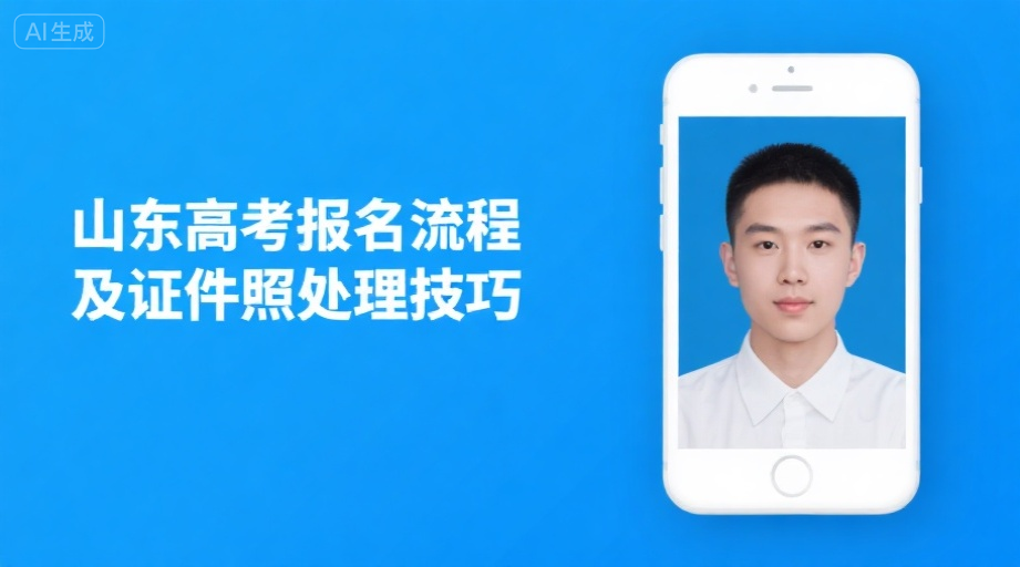 2026山东高考报名必看：照片上传攻略+在线制作指南相关示意图1