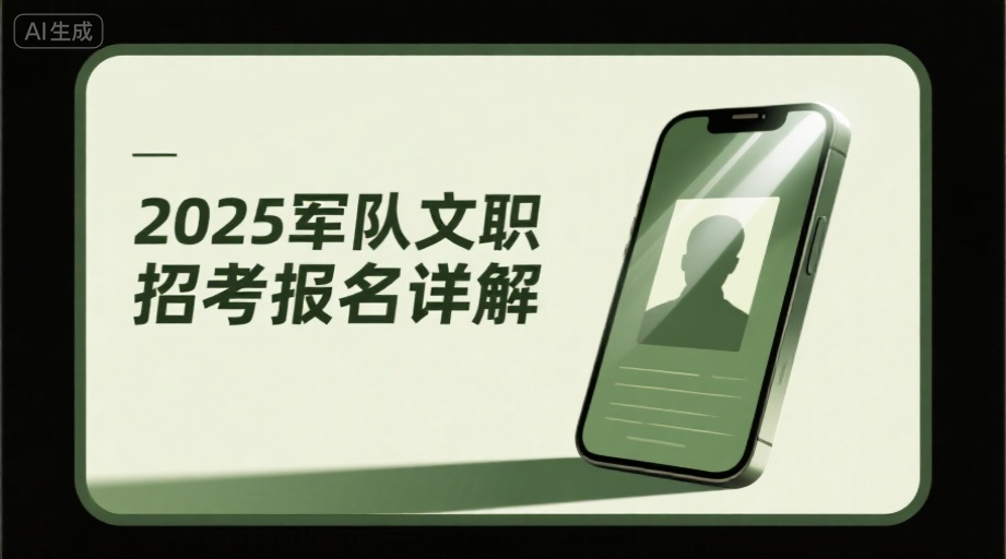 军队文职报名照总被拒？2026年报名攻略+照片审核全指南相关示意图1
