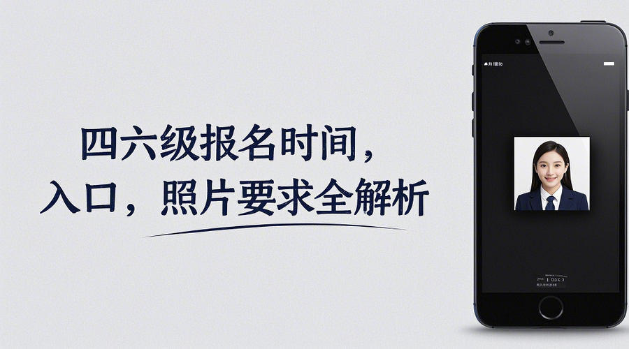 2026年英语四六级考试报名攻略：手把手教你制作合格证件照相关示意图1