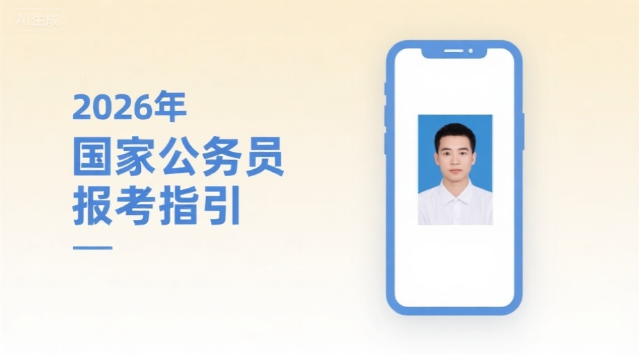 2026国考报名攻略：照片审核不过？手把手教你规范上传相关示意图1