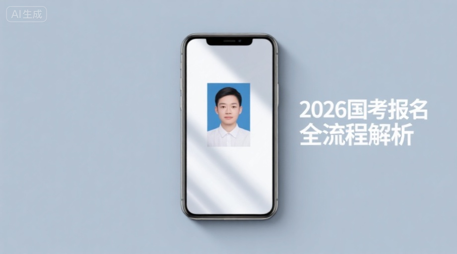 2026国考报名照审核必看！避开5大雷区轻松上传成功相关示意图1