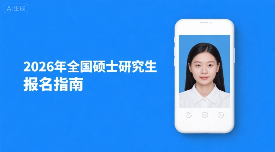 2026考研报名全攻略：照片要求+流程详解，一次过关！相关示意图1